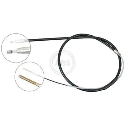 Cable de accionamiento, freno de estacionamiento A.B.S. K19997 Popular